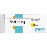 GENERICA Zinok 15 mg tbl 1x120 ks obrázok