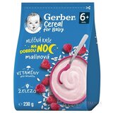 Gerber Cereal Mliečna KAŠA Dobrú noc Malinová (od ukonč. 6. mesiaca) 1x230 g obrázok