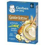 Gerber for Baby Mliečna KAŠA Pšenično-ovsená banán a hruška, na dobrú noc (od ukonč. 6. mesiaca) 1x200 g obrázok