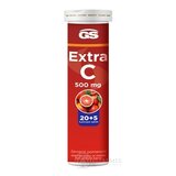 GS Extra C 500 mg tbl eff (inov.2023) príchuť červený pomaranč 20+5 (25 ks) obrázok