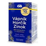 GS Vápnik Horčík Zinok Darček tbl (+ 6 minerálov a vitamínov) 130+10 navyše (140 ks) obrázok