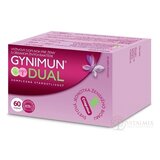 GYNIMUN DUAL cps pre ženy, s obsahom živých baktérií 1x60 ks obrázok