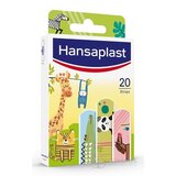 Hansaplast ZVIERATKÁ náplasť detská, stripy (inov.2021) 1x20 ks obrázok