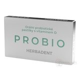 HERBADENT PROBIO pastilky s vitamínom D, pre ústnu dutinu 1x20 ks obrázok