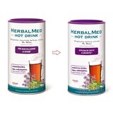 HERBALMED HOT DRINK (mater.dúška,lipa,eukalyptus) nachladnutie a nádcha / dýchacie cesty a imunita 1x180 g obrázok
