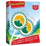 HerbalPop lízanka s obsahom bylín, príchuť mäta a čierna baza 1x12 ks obrázok