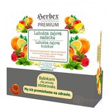 HERBEX Lahodná čajová nádielka čaje(zázvorový čaj pomaranč + zázvorový čaj mango + ovocný čaj + zelený čaj) vrecúška 4x10 ks obrázok