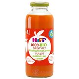 HiPP 100 % BIO Ovocna šťava s karotkou (od ukonč. 4. mesiaca) 1x330 ml obrázok