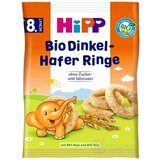 HiPP BIO Špaldové-ovsené prstienky obilný príkrm (od ukonč. 7. mesiaca) 1x30 g obrázok