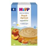 HiPP Mliečna KAŠA PRAEBIOTIK broskyňa-marhuľa plv (pre dojčatá od ukonč. 4. mesiaca) 1x250 g obrázok