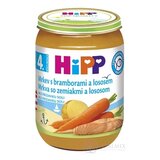HiPP Mrkva so zemiakmi a lososom príkrm (od ukonč. 4.-6. mesiaca) 1x190 g obrázok