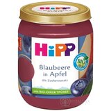 HiPP Príkrm BIO Jablko a čučoriedky ovocný (od ukonč. 4.-6.mesiaca) 1x160 g obrázok