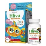HLIVA s Rakytníkom JACK HLIVÁK - Imunit tbl pre deti 60 ks + Darček 3D morský svet, 1x1 set obrázok