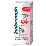 Junior-angin sirup pre deti s čerešňovou príchuťou 1x100 ml obrázok
