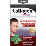 JutaVit Kolagén komplex + kyselina hyalurónová, vitamíny B3, B2, C + organický zinok a biotín tbl 1x60 ks obrázok