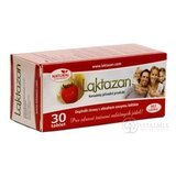 LAKTAZAN tablety tbl enzým laktáza s príchuťou jahody 1x30 ks obrázok