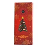 LEROS BYLINNÝ ADVENTNÝ KALENDÁR STROMČEK 6 24 druhov čajov po 1 vrecúšku + stromček + konverzačné karty 24 ks (45,5 g) (inov. 2026), 1x1 set obrázok