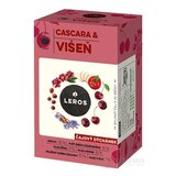 LEROS ČAJOVÁ CHVÍĽKA VIŠŇA & CASCARA bylinný čaj aromatizovaný, nálevové vrecká 20x2 g (40 g) obrázok