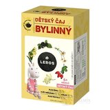 LEROS DETSKÝ ČAJ BYLINNÝ nálevové vrecká (od 4+ mesiacov) (inov. 2021) 20x1,8 g (36 g) obrázok