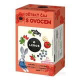 LEROS DETSKÝ ČAJ S OVOCÍM nálevové vrecká (od 9+ mesiacov) (inov. 2021) 20x2 g (40 g) obrázok