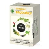 LEROS VITAMÍN C PRIEDUŠKY nálevové vrecká (inov. 2021) 20x1,5 g (30 g) obrázok