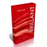 MAXIS BRILLANT STEHENNÉ PANČUCHY NEKĹZAVÉ veľkosť 5, (II.KT), normálne, so špicou, s krajkou, bronz, 1x1 pár obrázok
