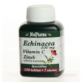 MedPharma ECHINACEA 100MG, VITAMÍN C, ZINOK tbl 100+7 zadarmo (107 ks) obrázok