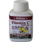 MedPharma VITAMÍN C 1000 MG so šípkami tbl (s postup. uvoľňovaním) 60+7 zadarmo (67 ks) obrázok