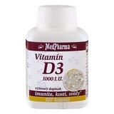 MedPharma Vitamín D3 1000 I.U. cps 1x107 ks obrázok