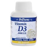 MedPharma VITAMÍN D3 2000 I.U. cps 1x107 ks obrázok