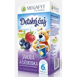 MEGAFYT Detský čaj JAHODA A ČUČORIEDKA inov.2015, ovocný čaj, 20x2 g (40 g) obrázok