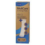 MoliCare X-Change Pads vymeniteľné inkontinenčné vložky 1x20 ks obrázok
