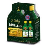 MOLLER´S Omega 3 RYBÍ OLEJ + vitamín D Duo balenie, citrónová príchuť 2x250 ml obrázok