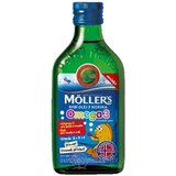 MOLLER´S Omega 3 RYBÍ OLEJ Ovocná aróma z pečene tresiek 1x250 ml obrázok