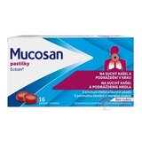 Mucosan pastilky bez cukru, príchuť čerešní a lesného ovocia 1x16 ks obrázok
