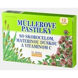 MÜLLEROVE PASTILKY SO SKOR. MAT. DÚŠKOU A VIT. C (pri kašli) 1x12 ks obrázok
