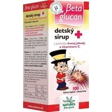 NATURES BETA GLUCAN DETSKY SIRUP+ s príchuťou lesnej jahody 1x100 ml obrázok