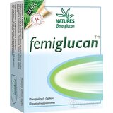 NATURES Femiglucan vaginálne čapíky 1x10 ks obrázok