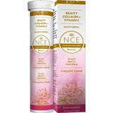 NCE BEAUTY Kolagén + vitamín C šumivé tablety, príchuť broskyňa 1x20 ks obrázok