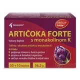 Noventis ARTIČOKA FORTE s monakolínom K tbl 50+10 (60 ks) obrázok