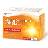 Noventis Vitamín D3 1000 IU + Omega-3 cps 1x60 ks obrázok