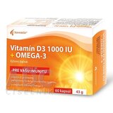 Noventis Vitamín D3 1000 IU + Omega-3 cps 1x60 ks obrázok