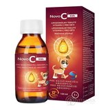 NOVO C kids LIPOZOMÁLNY TEKUTÝ VITAMÍN C PRE DETI sirup, malinová príchuť (inov. 2025) 1x120 ml obrázok