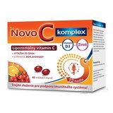 NOVO C KOMPLEX Lipozomálny vitamín C + vitamín D3 + zinok, kapsuly 1x60 ks obrázok