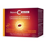 Novo C plus forte LIPOZOMÁLNY VITAMÍN C mäkké cps, s extraktom zo šípok a citrusovými bioflavonoidmi, 1x60 ks obrázok