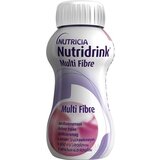 NUTRIDRINK MULTIFIBRE jahodová príchuť 4x200 ml obrázok