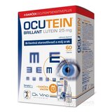 OCUTEIN BRILLANT Luteín 25 mg - DA VINCI cps 60 ks + očné kvapky OCUTEIN Sensitive 15 ml zadarmo, 1x1set obrázok
