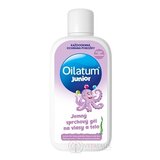 Oilatum JUNIOR jemný sprchový gél na vlasy a telo vhodný od narodenia 1x400 ml obrázok