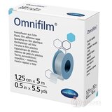 Omnifilm fixačná náplasť z transparentnej fólie na cievke (1,25 cm x 5 m) 1x1 ks obrázok