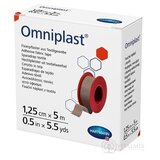 Omniplast fixačná náplasť z textilu na cievke (1,25 cm x 5 m) 1x1 ks obrázok